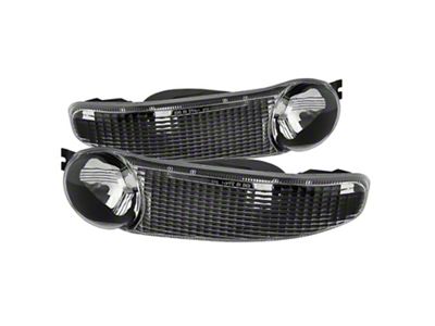 Bumper Lights; Black (02-06 Sierra 1500 Denali)