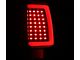 C-Bar LED Tail Lights; Matte Black Housing; Clear Lens (07-13 Sierra 1500)