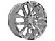 CA90 Chrome 6-Lug Wheel; 24x10; 28mm Offset (19-24 Sierra 1500)