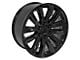 CA91 Gloss Black 6-Lug Wheel; 20x9; 28mm Offset (19-24 Sierra 1500)