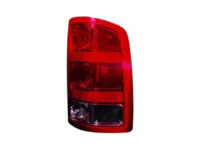 CAPA Replacement Tail Light; Driver Side (10-11 Sierra 1500)