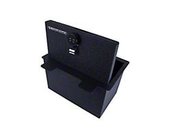 Center Console Safe with 4-Digit Combo Lock; Black (23-24 Sierra 1500)