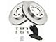 Ceramic 6-Lug Brake Rotor and Pad Kit; Front (05-06 Sierra 1500 w/ Rear Drum Brakes)