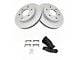 Ceramic 6-Lug Brake Rotor and Pad Kit; Front (99-06 Sierra 1500)