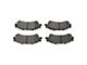 Ceramic 6-Lug Brake Rotor and Pad Kit; Rear (99-06 Sierra 1500)