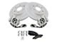 Ceramic 6-Lug Brake Rotor, Pad and Wheel Bearing Kit; Front (09-13 2WD Sierra 1500 w/ Rear Disc Brakes)