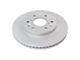 Ceramic 6-Lug Brake Rotor, Pad and Wheel Bearing Kit; Front (09-13 2WD Sierra 1500 w/ Rear Disc Brakes)