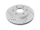 Ceramic Performance 6-Lug Brake Rotor, Pad and Wheel Bearing Kit; Front (99-06 4WD Sierra 1500)