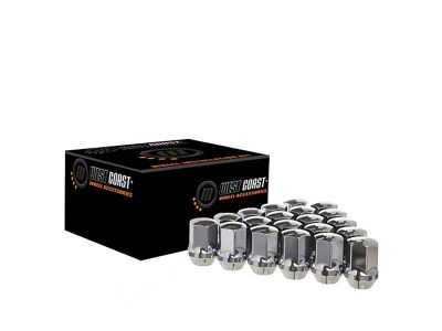 Chrome OE Style Lug Nuts; M14x1.5; Set of 24 (99-25 Sierra 1500)