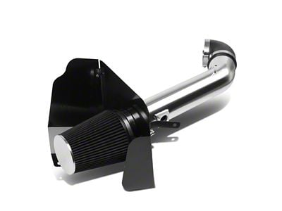 Cold Air Intake; Polished (09-13 V8 Sierra 1500)