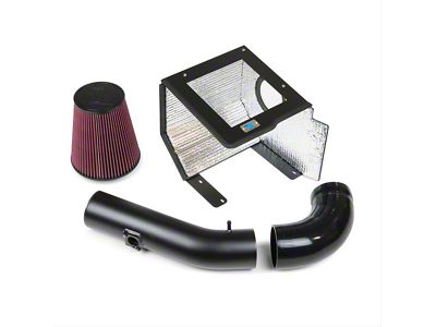 Cold Air Inductions Cold Air Intake; Textured Black (07-08 6.0L Sierra 1500)