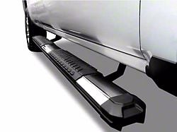 Cutlass Running Boards; Polished Aluminum (07-18 Sierra 1500 Crew Cab)