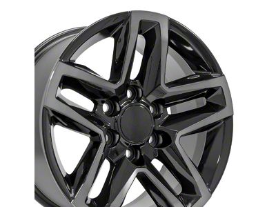 CV34B Machined Tinted 6-Lug Wheel; 18x8.5; 26mm Offset (19-25 Sierra 1500)