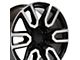 CV36 Black Machined 6-Lug Wheel; 20x9; 24mm Offset (19-24 Sierra 1500)