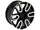 CV36 Black Machined 6-Lug Wheel; 20x9; 24mm Offset (19-24 Sierra 1500)