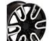 CV36 Black Machined 6-Lug Wheel; 20x9; 24mm Offset (19-24 Sierra 1500)