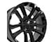 CV68 Satin Black 6-Lug Wheel; 24x10; 28mm Offset (19-25 Sierra 1500)