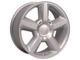 CV83 Silver 6-Lug Wheel; 20x8.5; 31mm Offset (19-25 Sierra 1500)