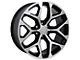 CV98B Black Milled 6-Lug Wheel; 20x9; 27mm Offset (19-25 Sierra 1500)