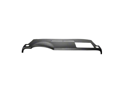 Dash Cover with Center Speaker Opening; Satin Black (07-13 Sierra 1500)