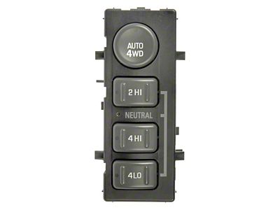 Dash Mounted Four Wheel Drive Switch (99-02 4WD Sierra 1500)