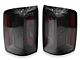 Denali Style LED Tail Lights; Black Housing; Red Lens (14-18 Sierra 1500 w/ Factory Halogen Tail Lights)