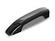 Chrome Delete Door Handle Covers; Gloss Black (14-18 Sierra 1500 Double Cab, Crew Cab)