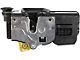 Door Lock Actuator Motor; Integrated with Latch; Rear Passenger Side (07-09 Sierra 1500 SLT)