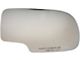 Door Mirror Glass; Without Backing Plate; Right; 6.375-Inch Tall; 9.8125 Inch Wide; Adhesive Style (99-06 Sierra 1500)