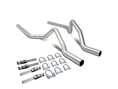 Dual Muffler-Back Tail Pipes (99-06 4.3L, 4.8L, 5.3L Sierra 1500, Excluding Extended Cab w/ 8-Foot Long Box)