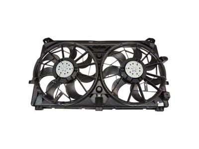 Dual Radiator and Condenser Fan Assembly (07-13 Sierra 1500)