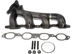 Exhaust Manifold Kit; Driver Side (14-18 V8 Sierra 1500)