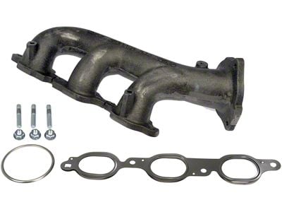 Exhaust Manifold Kit; Passenger Side (14-18 4.3L Sierra 1500)