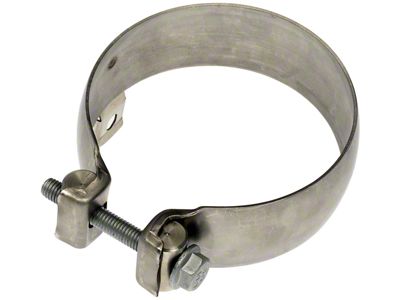 Exhaust Pipe Clamp; 3.50-Inch (11-21 6.2L Sierra 1500)