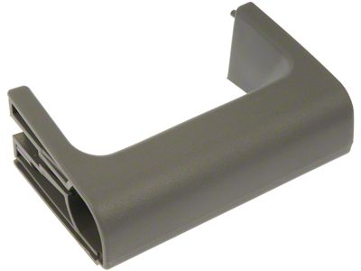 Interior Door Pull Handle; Textured Gray; Rear Passenger Side (07-13 Sierra 1500 Extended Cab)