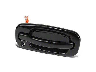 Exterior Door Handle; Front Passenger Side; Primed Black (99-06 Sierra 1500)