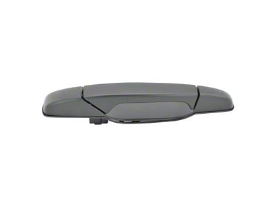 Exterior Door Handle; Rear Passenger Side; Paint to Match Black (07-13 Sierra 1500 Crew Cab)