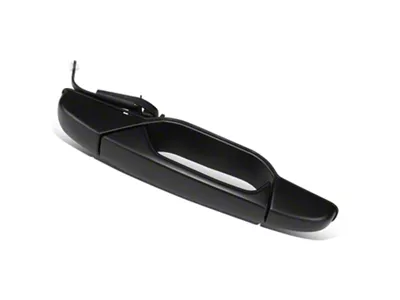 Exterior Door Handle; Rear Passenger Side; Primed Black (07-13 Sierra 1500 Crew Cab)