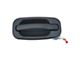 Exterior Door Handle; Rear Passenger Side; Textured Black (04-06 Sierra 1500 Crew Cab)