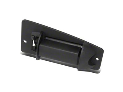 Exterior Door Handle; Rear Passenger Side; Textured Black (99-06 Sierra 1500 Extended Cab)