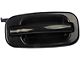 Exterior Door Handle; Smooth Black; Rear Passenger Side (04-06 Sierra 1500 Crew Cab)