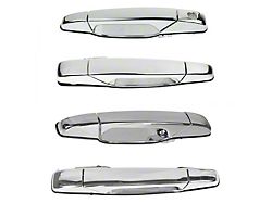 Exterior Door Handles; Chrome (07-13 Sierra 1500 Crew Cab)