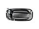 Exterior Door Handles; Front and Rear; Textured Black (04-06 Sierra 1500 Crew Cab)