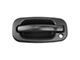 Exterior Door Handles; Front; Textured Flat Black (99-06 Sierra 1500)