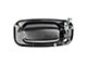 Exterior Door Handles; Front; Textured Flat Black (99-06 Sierra 1500)