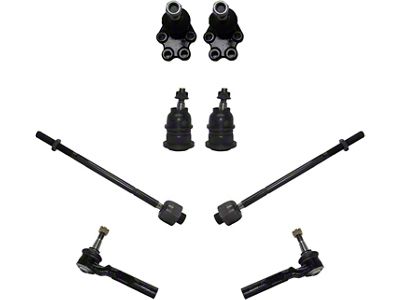 Front Ball Joints with Tie Rods (99-06 2WD Sierra 1500 w/ Coil Springs)