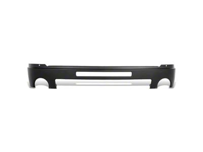 Front Bumper Cover with Fog Light and Air Inlet Openings; Black (07-13 Sierra 1500)