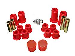 Front Control Arm Bushings; Red (07-13 4WD Sierra 1500)