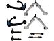 Front Control Arms with Outer Tie Rods and Sway Bar Links (07-13 Sierra 1500 w/ Stock Aluminum Lower Control Arms)