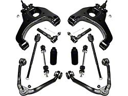 Front Control Arms with Sway Bar Links and Tie Rods (99-06 2WD Sierra 1500 w/ Front Coil Springs)